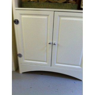 Wood Linen Cabinet   Corner Cabinet