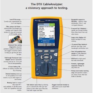 Fluke Networks DTX 1800 120 Cable Analyzer Circuit Testers