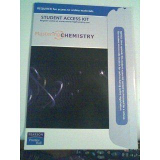 Mastering Chemistry Student Access Kit Pearson 9780321570130 Books