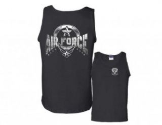 Air Force Tank Top United States Air Force Kicking A** Since 1947 Military Black Clothing