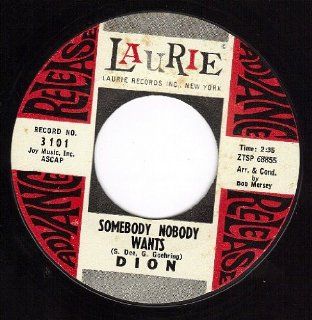 Somebody Nobody Wants/Could Somebody Take My Place Tonight (VG+ DJ 45 rpm) CDs & Vinyl