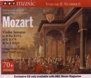 Mozart Violin Sonatas   BBC Music Volume II Number 6 Music