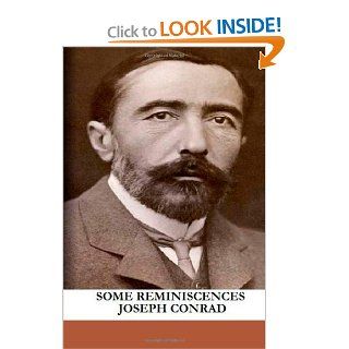 Some Reminiscences Joseph Conrad 9781489575340 Books