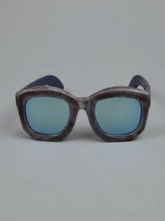 Kuboraum Oversized Chunky Sunglasses   L’eclaireur