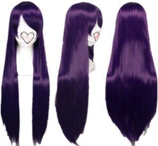 Lange Lila Percke Hetalia , Death Note , Natsume Yuujou COS Percke Mix dunkelviolett Percke Cartoon Cosplay Percke Spielzeug