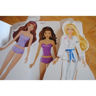 I Can beAnything I Want to Be (Barbie) (Paper Doll Book) Mary Man Kong, Jiyoung An 9780375872600  Children's Books