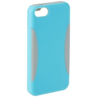 Basics PC/Silicon Case for iPhone 5C   Cyan Blue / Grey Cell Phones & Accessories