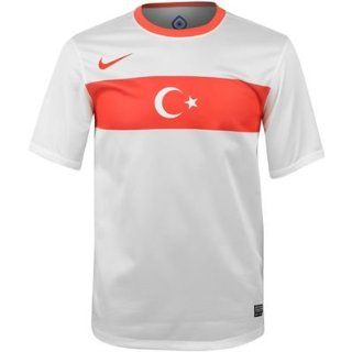 Nike Men Fuball Trikot Trkei Away / 450367 105 Farbe Football White/SportRed Sport & Freizeit