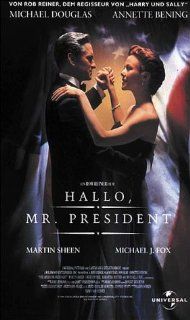 Hello, Mr. President [VHS] [UK Import] Michael Douglas, Annette Bening, Martin Sheen, Michael J. Fox, Rob Reiner VHS