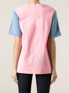 Moschino Cheap & Chic Flamingo Print T shirt   Stefania Mode