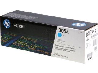 HP   Hewlett Packard LaserJet Pro 400 color M 451 dn (305A / CE 411 A)   original   Toner cyan   2.600 Seiten Bürobedarf & Schreibwaren