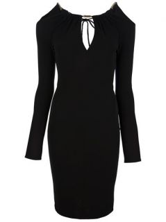 Versace Slash Cocktail Dress