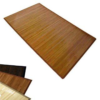 Homestyle4u Bambusteppich Bambusmatte Teppich Bambus 200 x 300 cm braun Küche & Haushalt