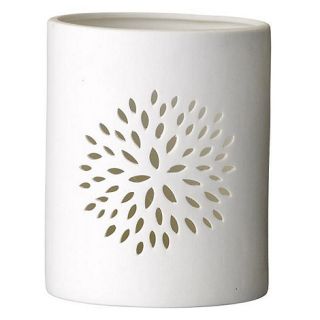 Bloomingville Ceramic cut out floral votive