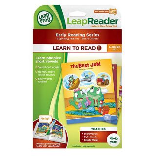 LeapFrog LeapFrog LeapReader Learn to Read Book Set 1 Short Vowels