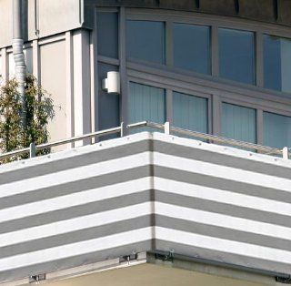 10x0,9m Balkon Sichtschutz Windschutz atmungsaktiv Modell ELECSA 362 Garten