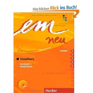 em neu 2008 Hauptkurs Deutsch als Fremdsprache / Kursbuch + Arbeitsbuch, Lektion 1 5 mit Arbeitsbuch Audio CD Michaela Perlmann Balme, Susanne Schwalb Bücher