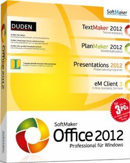 SoftMaker Office Professional 2012 fr Windows (fr bis zu 3 PCs) Software