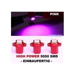 PINKE high Power SMD LED Tacho Beleuchtung VW T3 Bus   Golf 2   Polo 86c pink Auto