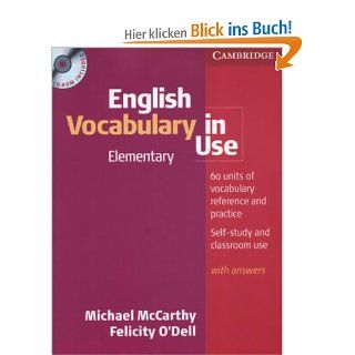 English Vocabulary in Use Elementary + CD Felicity O'Dell, Michael McCarthy Fremdsprachige Bücher