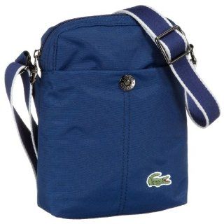 Lacoste Herren Schultertasche Small Vertical Shoulder Bag, Marine Blue, 15x20,5x4cm, N85 002 Koffer, Ruckscke & Taschen