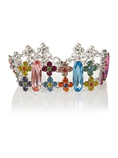 Gemini Haute couture bracelet with crystals