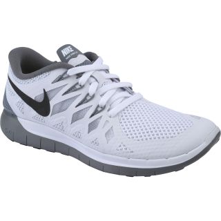 NIKE Womens Free Run+ 5.0 Running Shoes   Size 6.5, White/grey/black