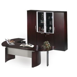 Mayline Napoli L Shape Desk Office Suite NT11CRY / NT11GCH / NT11MAH Finish 