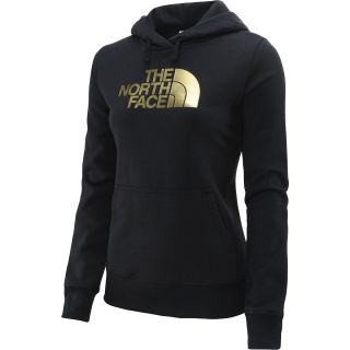THE NORTH FACE Womens Half Dome Hoodie   Size Medium, Black/gold