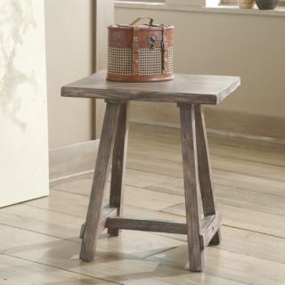 Signature Design By Ashley Rustic Accents Brown Chair Side End Table   End Tables