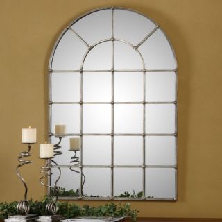 Uttermost Barwell Arched Window Mirror   29.5W x 44.13H in.   Mirrors