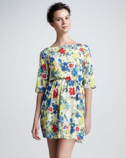 Alice + Olivia Grier Belted Dress