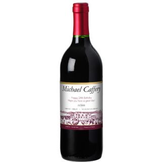 Signature Gifts Personalized Red Wine Label
