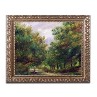 The Road Near Cagnes by Pierre Renoir Framed Painting Print