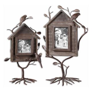 Uttermost 18528 Bird House Photo Frames   Set of 2   Picture Frames
