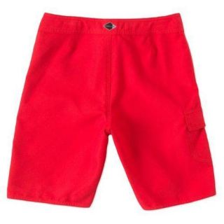 Boys ONeill Santa Cruz Solid Boardshorts Red   17188851  
