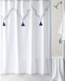 John Robshaw Iswar Shower Curtain