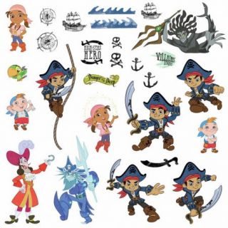 Room Mates Captain Jake and The Never Land Pirates Peel and Stick Wall