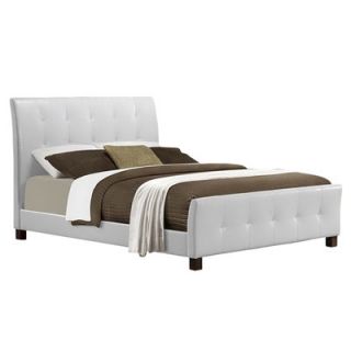 Baxton Studio Amara Upholstered Panel Bed by Wholesale Interiors
