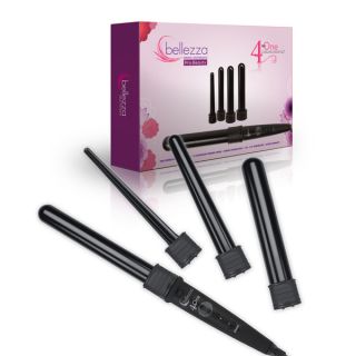 Bellezza 4 in 1 Hair Curling Irons Set   Shopping   Top