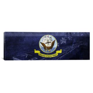 Flags Navy Wasp Class Amphibious Assault Ship Graphic Art on Canvas by