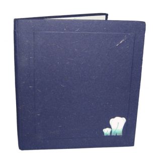 Mr. Ellie Pooh Big Dark Blue Dung Paper Sketch Book (Sri Lanka