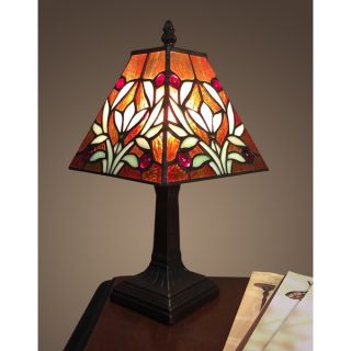 Mikayla 1 light Tiffany style 7.5 inch Table Lamp