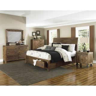 Magnussen Furniture River Ridge Island Storage Bed Bedroom Set
