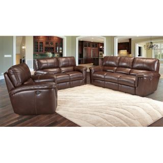 Parker House Hitchcock Dual Leather Power Reclining Loveseat