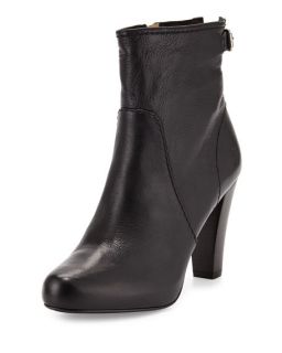 Frye Marissa Short Leather Boot, Black