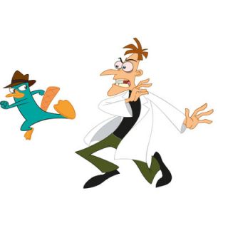 Room Mates Phineas and Ferb Agent P Giant Wall Decal