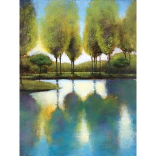 Portfolio Canvas Decor Trees in Reflection Large Printed Canvas Wall
