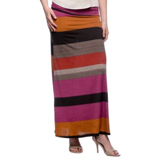 Womens Soft Cotton Boho chic Lotus Vine Faux Wrap Skirt (Nepal)