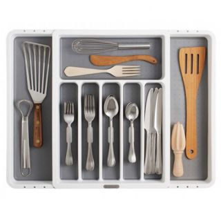 Made Smart Housewares Expandable Cutlery Tray